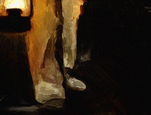 Lamp Unto My Feet  |  Digital Painting