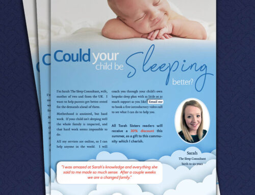 Magazine Full Page Flyer Advertisement – Sleep Consultant
