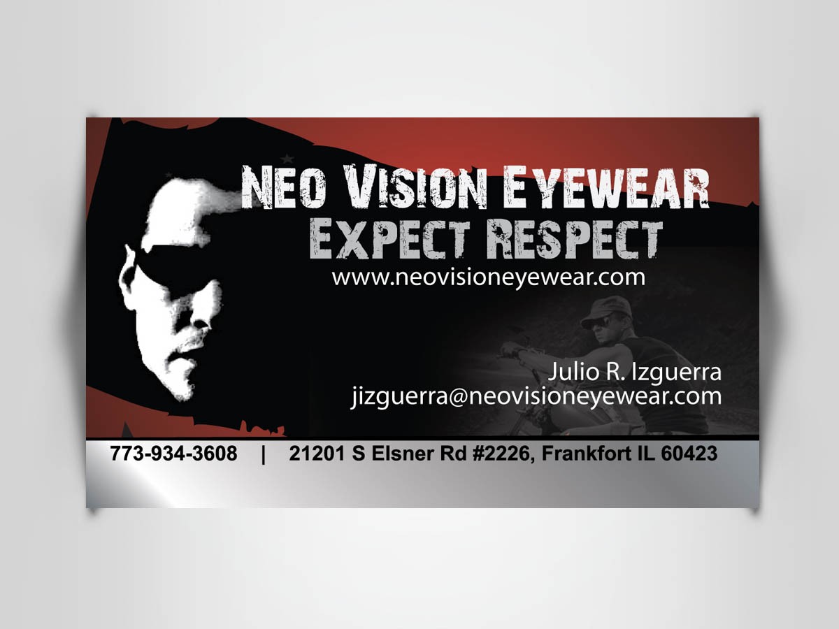 Business Card Design - Neo Eyewear