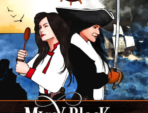 Flyer and Poster Design for Matching Book Series Cover Design | Missy Black Pirate