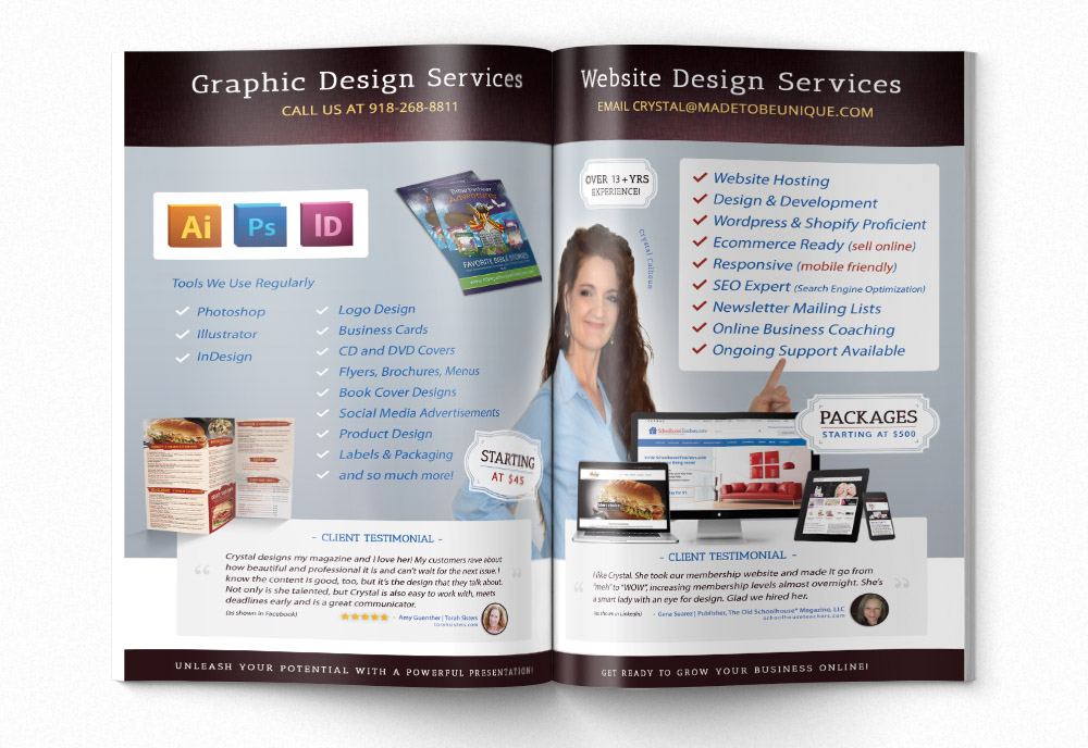 Business Brochure Design Inside