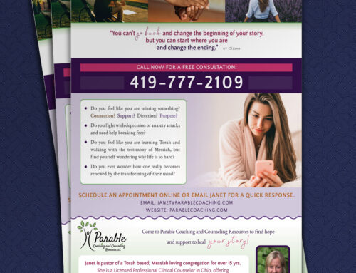 Custom Magazine Advertisement for Counseling Services
