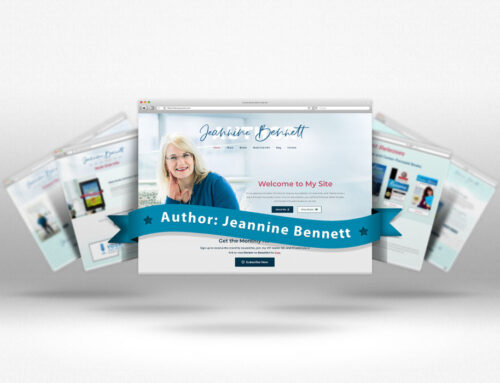 Author and Coach Website Design – Jeannine Bennett
