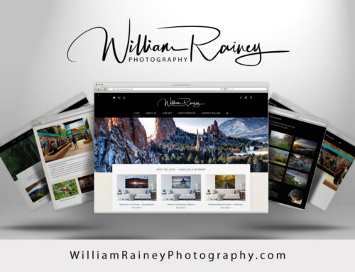 Photography and Media Website Design
