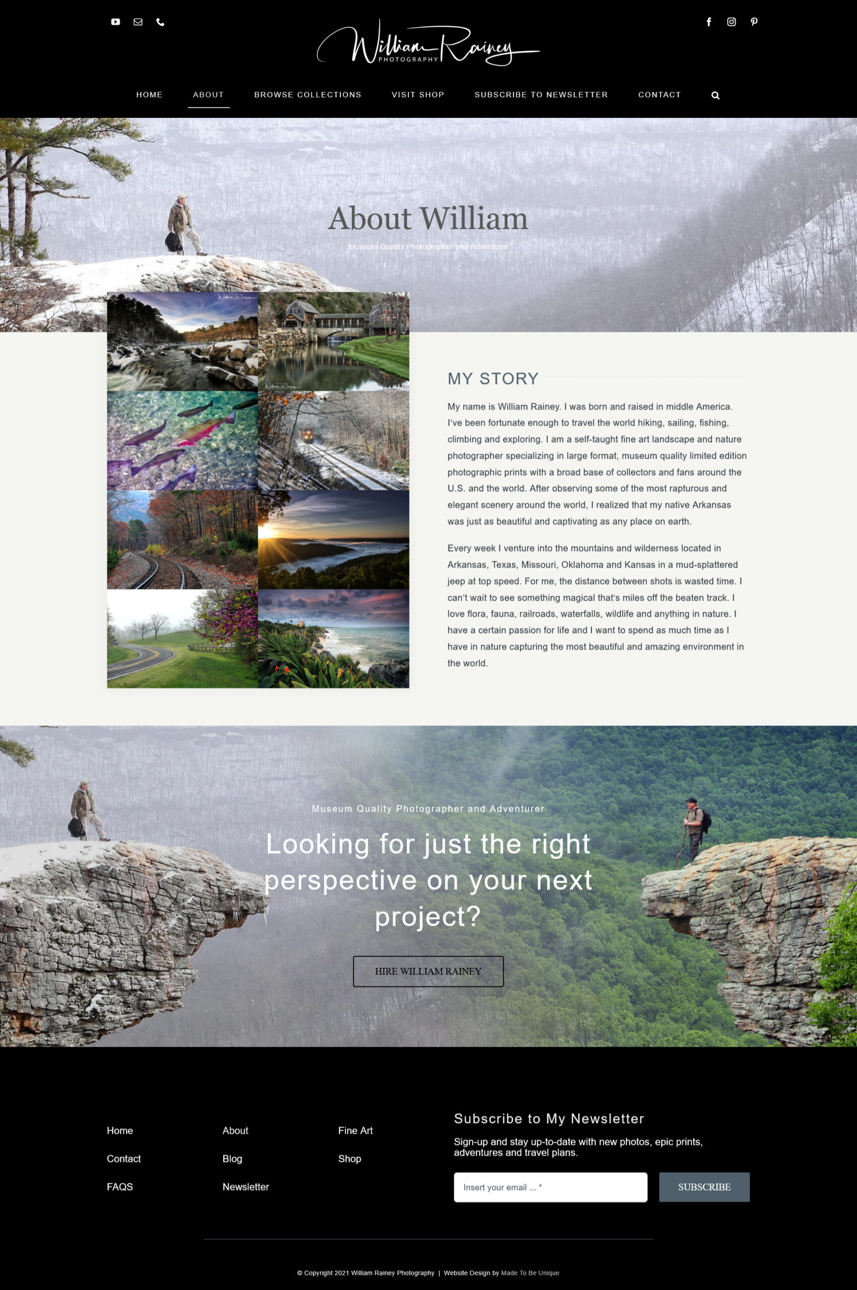 WordPress Website Design Photography Avada – about