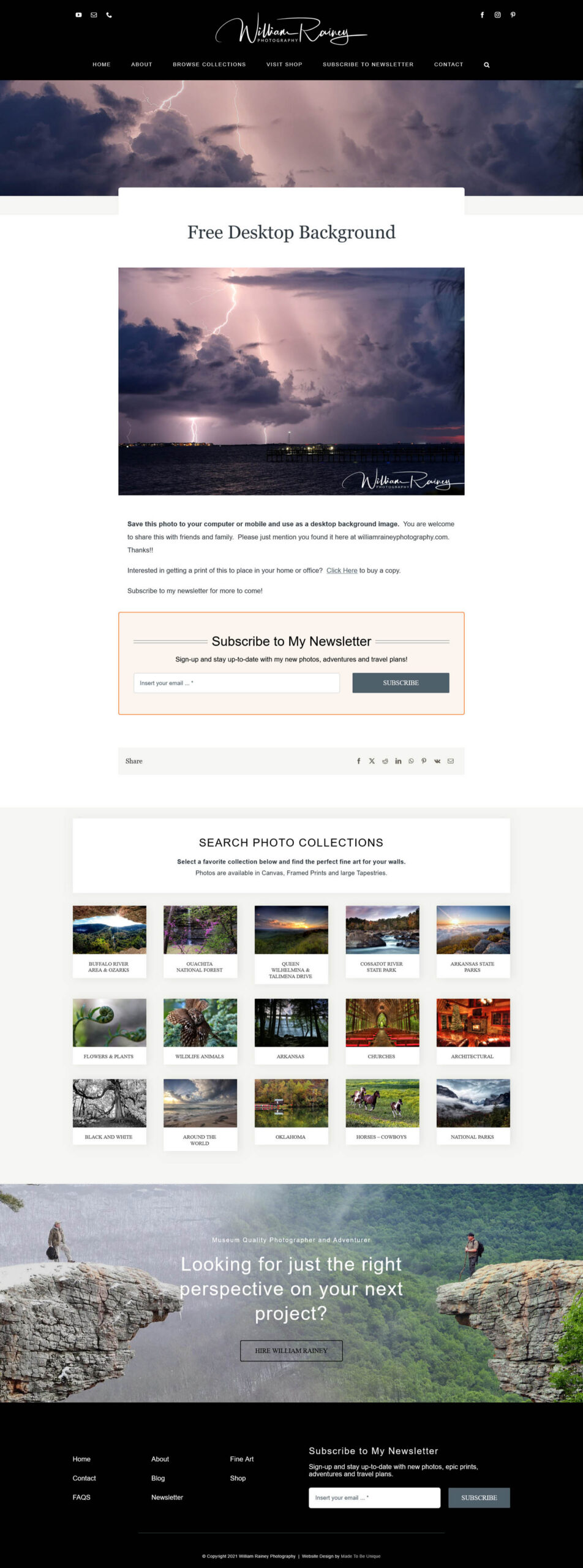 WordPress Website Design Photography Avada – freebie blog post